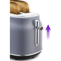 Тостер Kitfort КТ-2038-3 (серый)