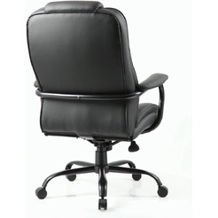 Кресло Brabix Heavy Duty HD-002 (кожзам, черный)