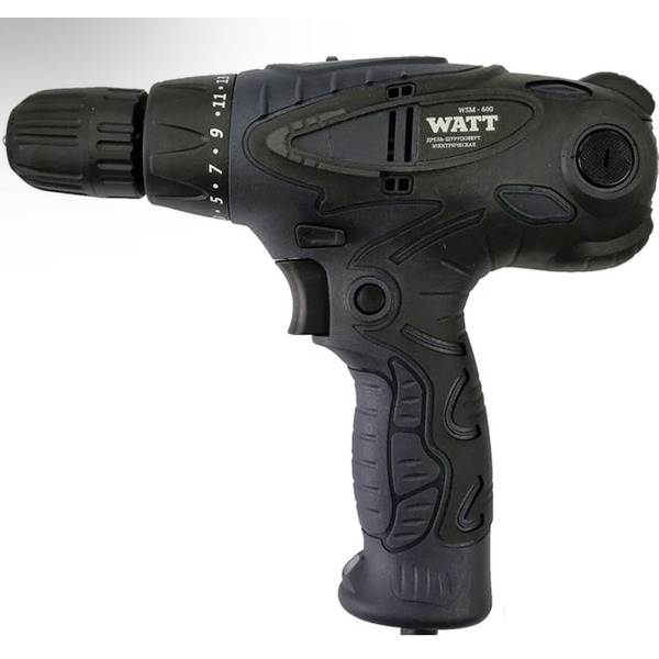 Дрель-шуруповерт WATT WSM-600 (2.600.010.10)