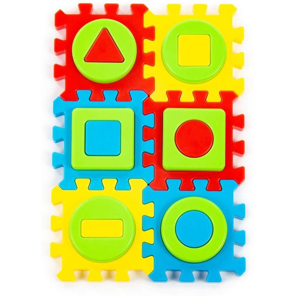 Игрушка развивающая Полесье Пазл №1 (12 элементов) 91369