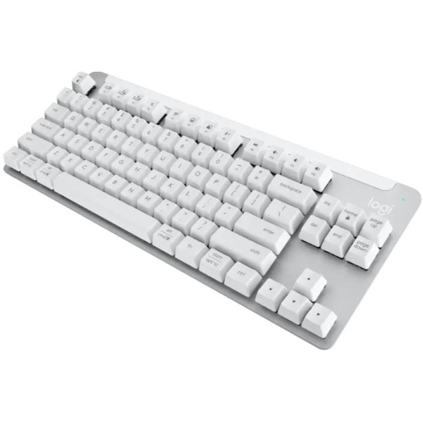 Клавиатура Logitech K855 920-011071 (серебристый, с гравировкой)