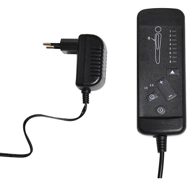 Игровое кресло Calviano AVANTI Ultimato total black (с подножкой, вибромассажное)