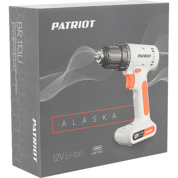 Дрель-шуруповерт Patriot BR 113Li (180301113)