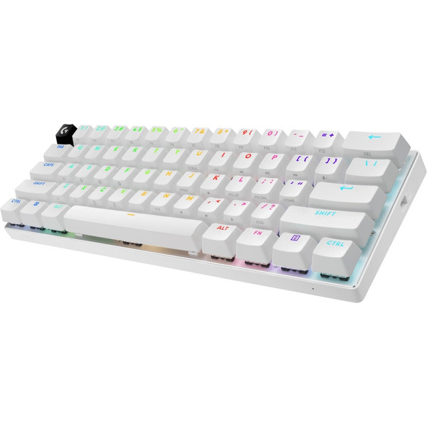 Клавиатура Logitech G Pro X 60 Lightspeed GL Tactile 920-011934 (белый, с гравировкой)
