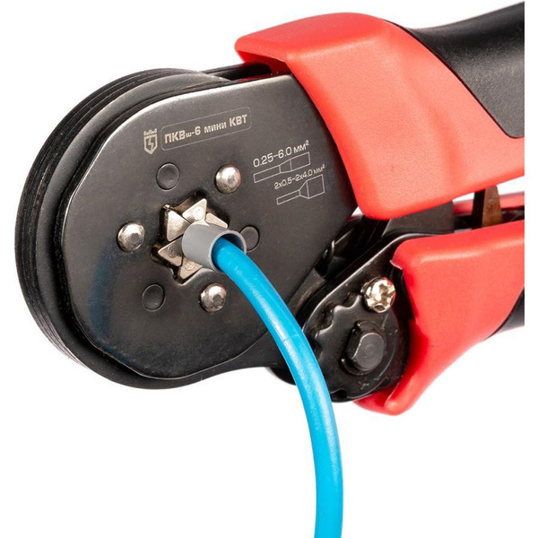 Пресс-клещи КВТ ПРОФИ ПКВш-6 мини 74593