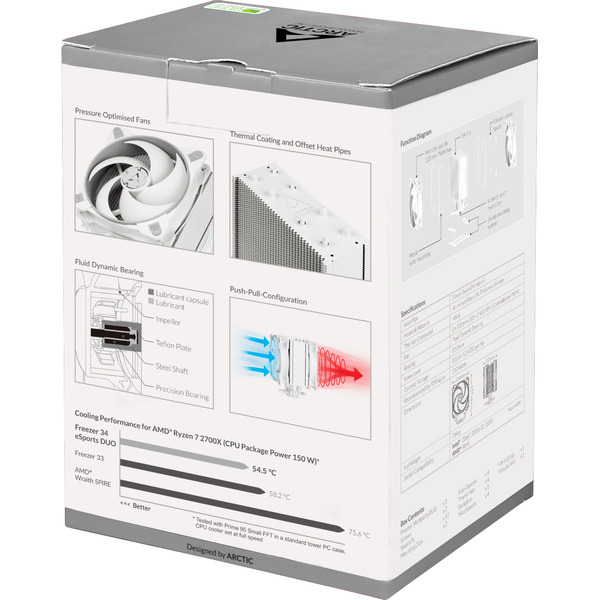Кулер для процессора Arctic Cooling Freezer 34 eSports DUO ACFRE00074A