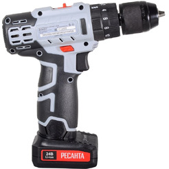 Дрель-шуруповерт Ресанта  ДА-24-2ЛК-У (75/14/8)