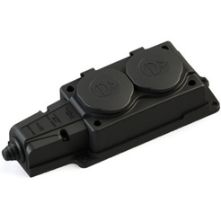 Колодка розеточная Systeme Electric MultiSet MST4102BK