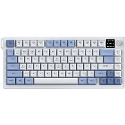 Клавиатура AJAZZ AF82 (белый/синий)