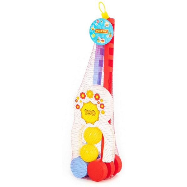 Набор игровой Полесье Крокет (6 элементов) 53442