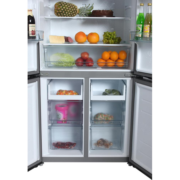 Холодильник Hyundai CM5005F (черное стекло)