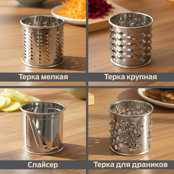 Мясорубка Holt HT-MG-012 (серый)