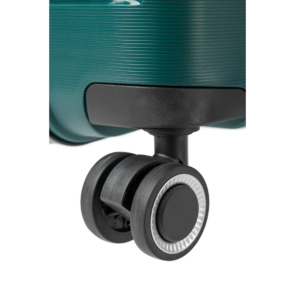 Чемодан DoubleW YF-PP02 с расширением (S, темно-зеленый)