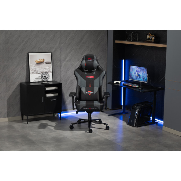 Кресло компьютерное EVOLUTION Throne Dark Grey