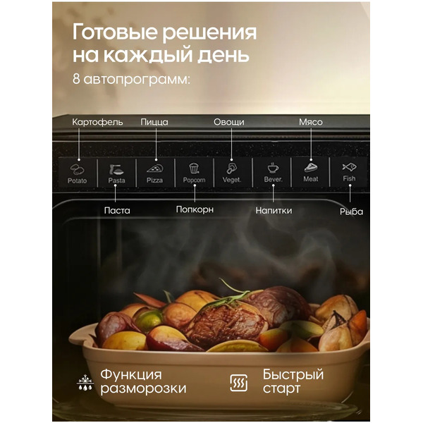 Микроволновая печь встраиваемая YOSHIRO YMW-BI25M1