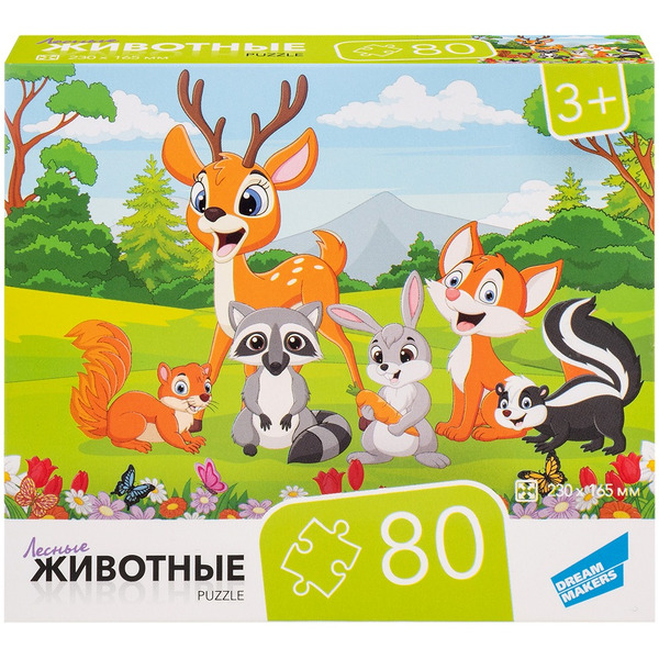 Пазлы DREAM MAKERS Животные RI8010C