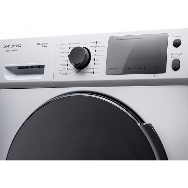 Стирально-сушильная машина MAUNFELD MFWM1586WH