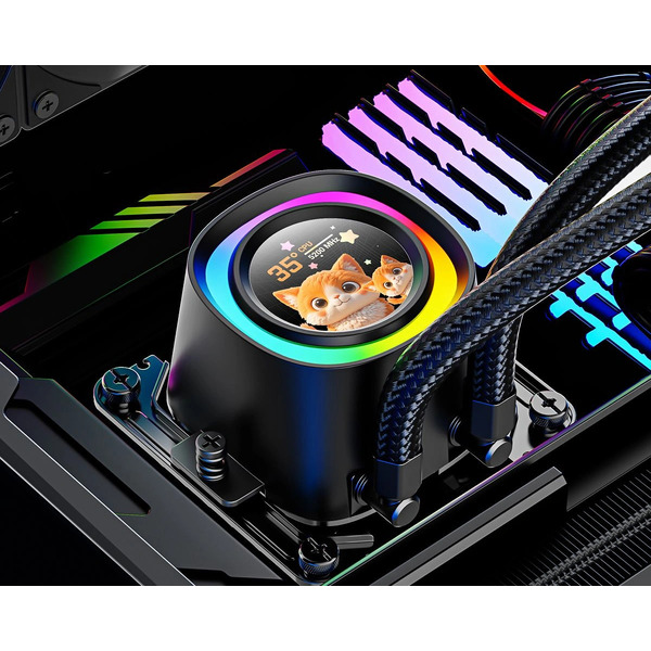 Система водяного охлаждения ID-Cooling FX360 LCD