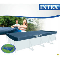 Тент-чехол INTEX 28039 для каркасных бассейнов 450х220 см