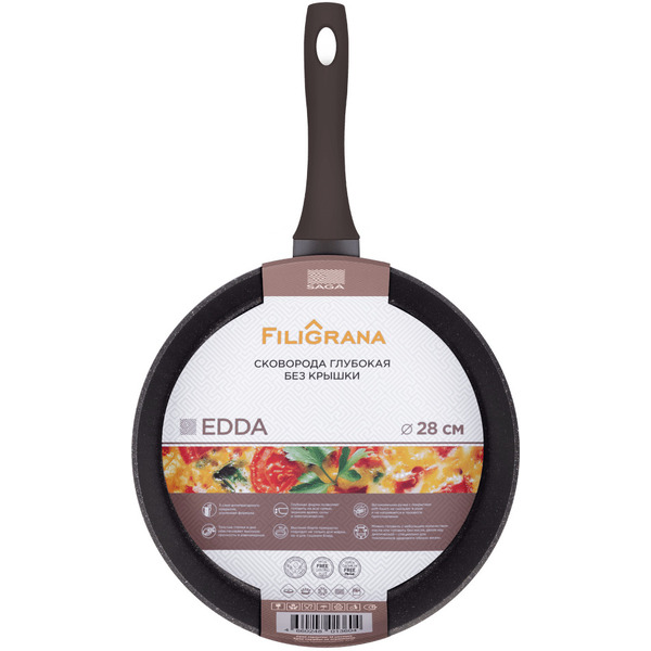 Сковорода FILIGRANA EDDA FG28EDD01DF