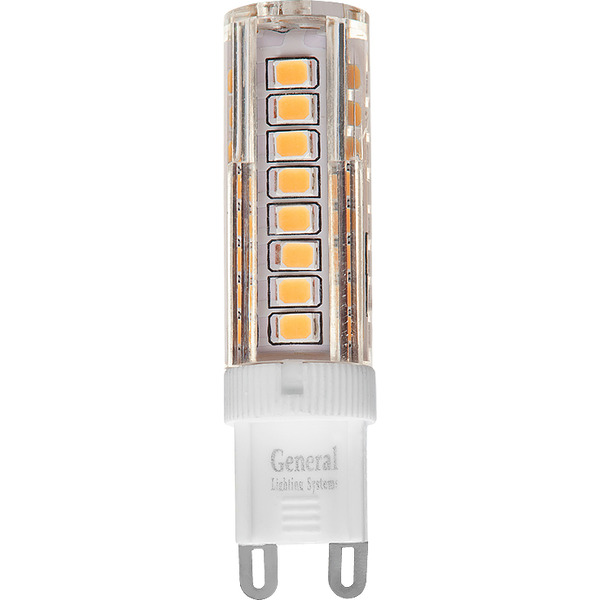 Лампа светодиодная General GLDEN-G9-7-P-220-2700 654000