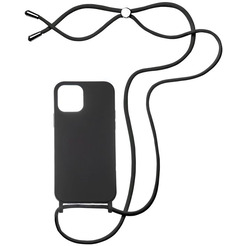 Бампер Bingo Lanyard для Apple iPhone 12 (черный)