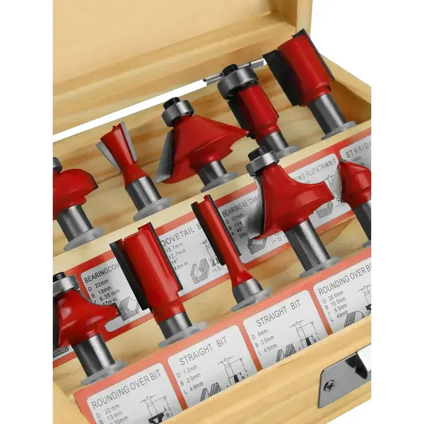 Набор фрез Vertex Tools 05-05-0512 (12шт)