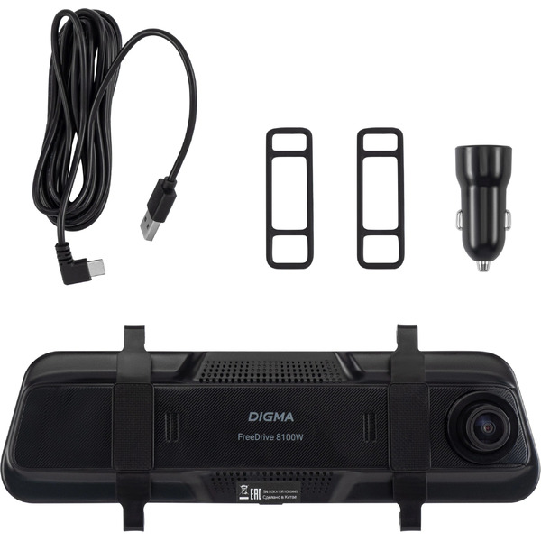 Видеорегистратор DIGMA FreeDrive 8100DW gps