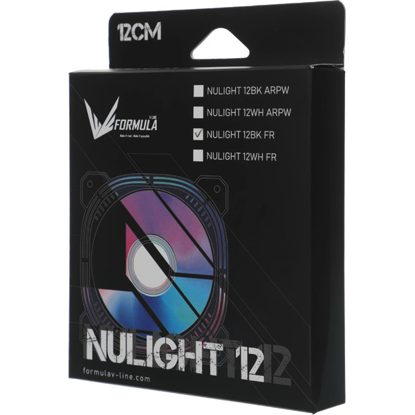Вентилятор для корпуса Formula Nulight 12BK FR