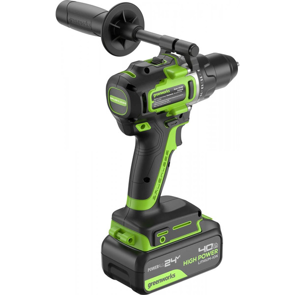 Дрель-шуруповерт Greenworks GD24DD90 3707507CUD