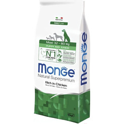 Сухой корм для собак Monge Daily Line Maxi Puppy с курицей (12кг)