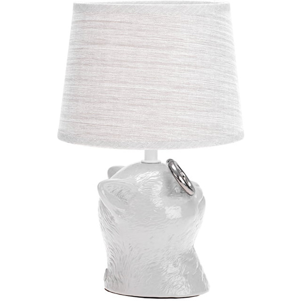 Светильник декоративный REXANT 603-1033 "Кот в очках" Е14, 40Вт (белый)