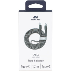 Кабель Rivacase PS6105 GR12 (серый)