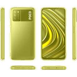 Бампер Bingo TPU 2.0mm для XIAOMI Redmi 9T/POCO M3 Желтый