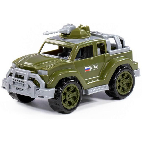 Автомобиль-джип военный Полесье Легионер-мини с 1-м пулемётом 84330