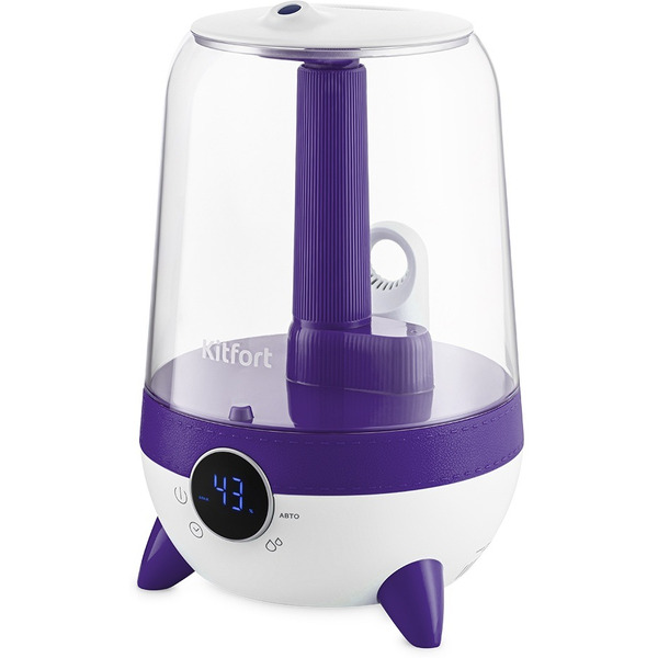 Увлажнитель воздуха Kitfort KT-2829-1 (белый/фиолетовый)