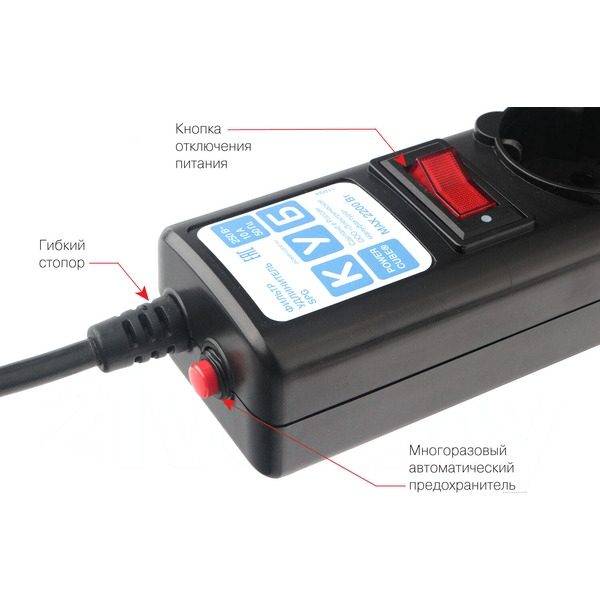 Сетевой фильтр Power Cube SPG5-C1