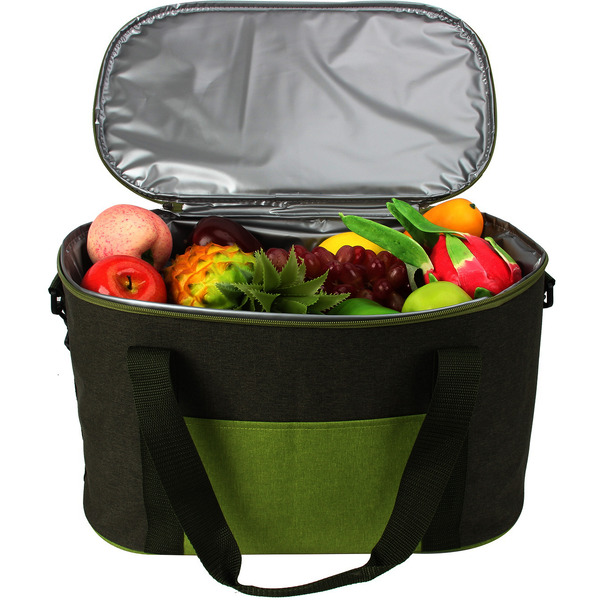 Термосумка Miru 9040 28.5л (серый/зеленый)