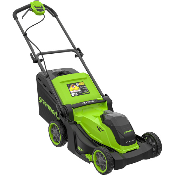 Газонокосилка Greenworks GD40LM411 2521007 (без АКБ и ЗУ)