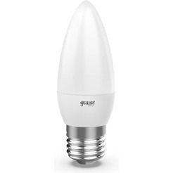 Лампа Gauss LED Candle 6,5W E27 2700К/3000K 103102107