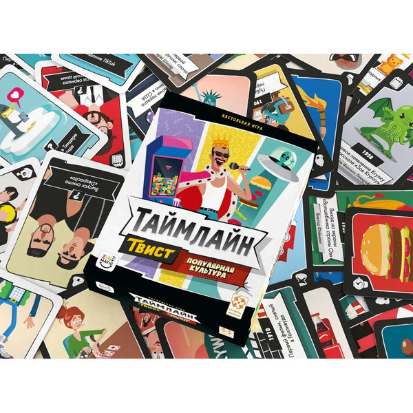 Настольная игра Стиль Жизни Таймлайн Твист. Популярная культура LS195
