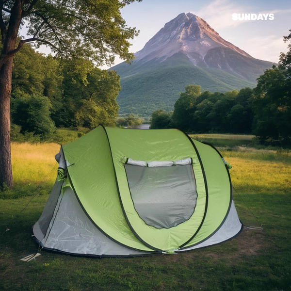 Палатка Sundays ZC-TT102-3 (зеленый/светло-серый)