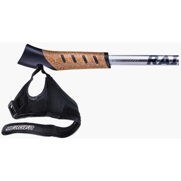 Палки для скандинавской ходьбы Berger Rainbow 77-135 (серый/белый)