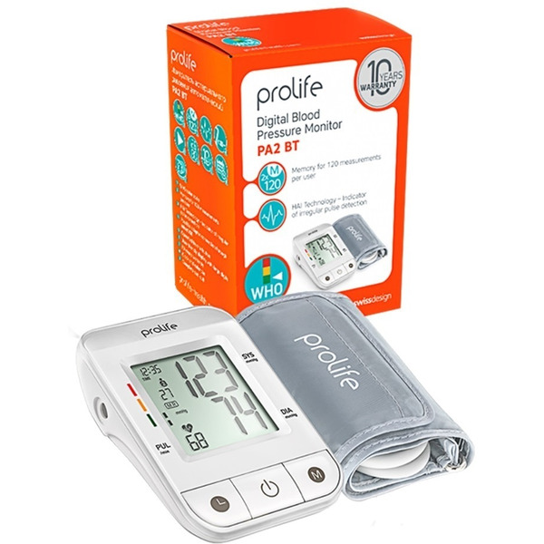 Тонометр Prolife PA2 BT (с адаптером)