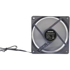 Вентилятор для корпуса Digma DFAN140PWM-1BK