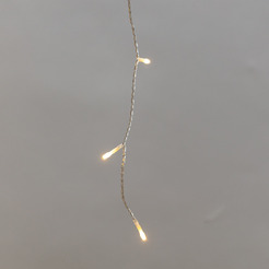 Гирлянда светодиодная NEON-NIGHT 255-596 Айсикл, диоды ТЕПЛЫЕ БЕЛЫЕ, 588LED