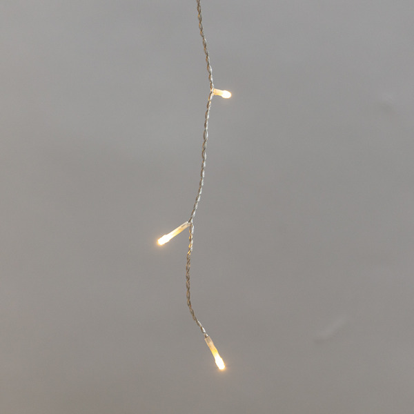 Гирлянда светодиодная NEON-NIGHT 255-596 Айсикл, диоды ТЕПЛЫЕ БЕЛЫЕ, 588LED