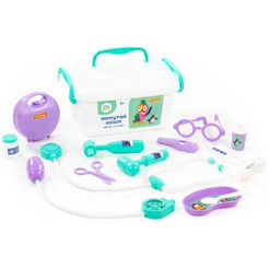 Игровой набор доктора Полесье Попугай Кеша Доктор 83333