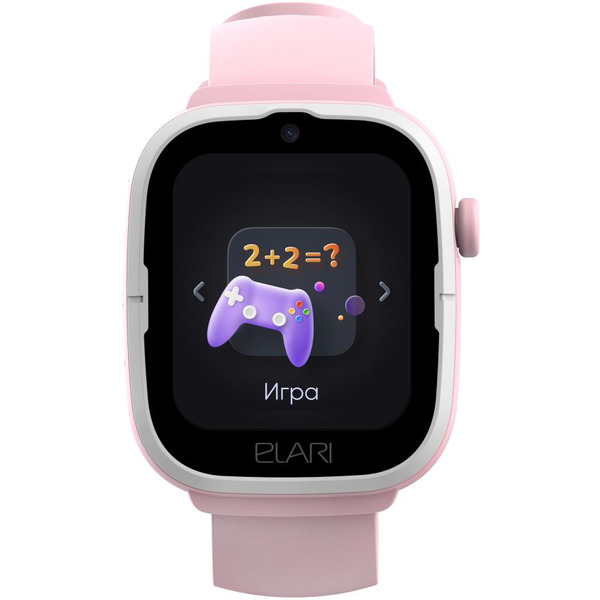 Часы-телефон Elari Go 4G (KP-4G-Go) розовый