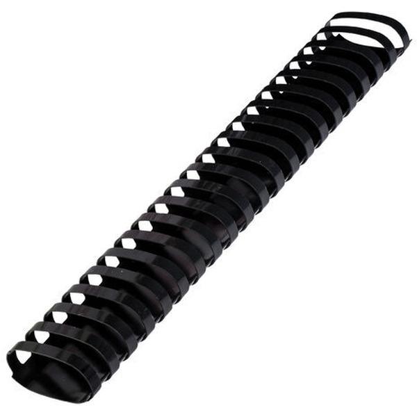 Пластиковые пружины для переплета BRAUBERG A4 51 мм 50 шт 530934 (черный)